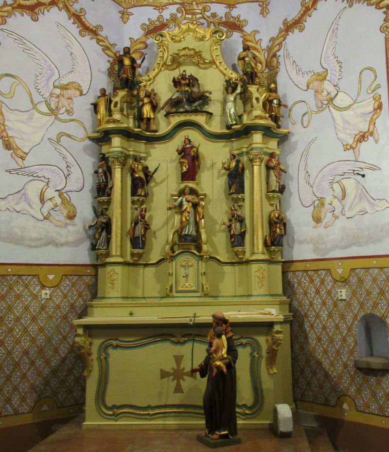 Altar nach Restaurierung